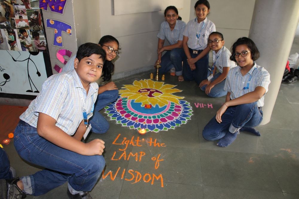 simple rangoli designs for competition for kids