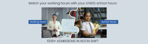 Admissions in Noon Shift